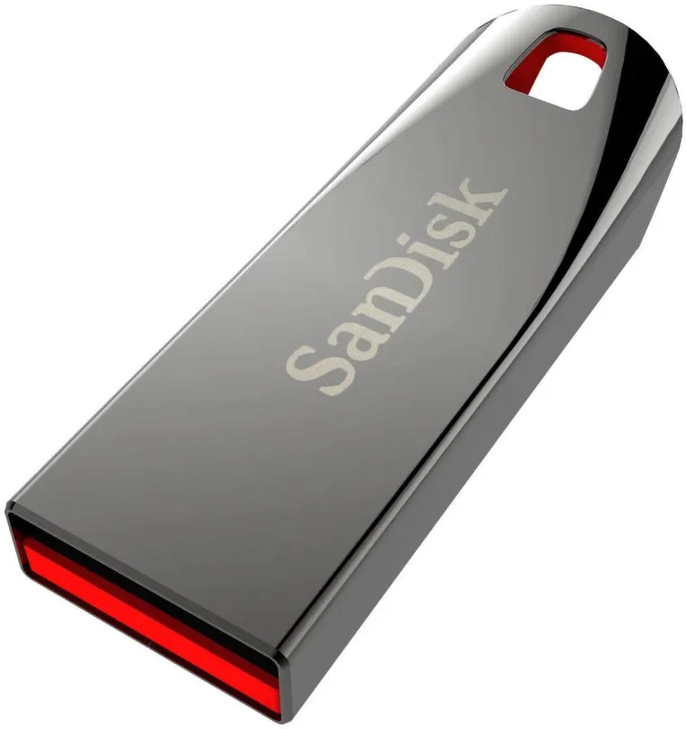 Flash disk SanDisk Cruzer Force 64GB, USB 2.0, USB-A, kapacita 64 GB, rýchlosť čítania až