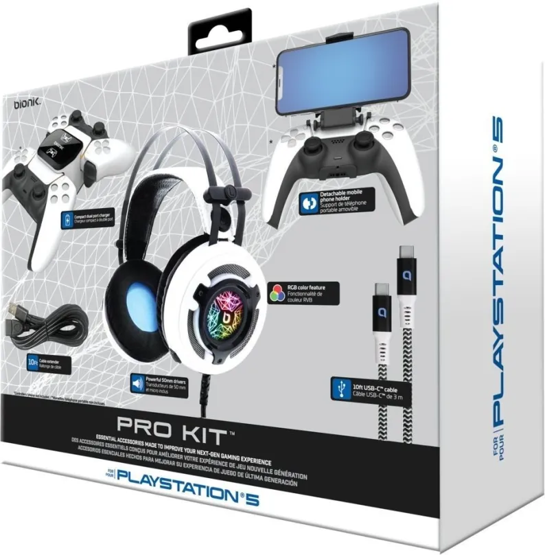 Príslušenstvo Bionik Pro Kit - PS5