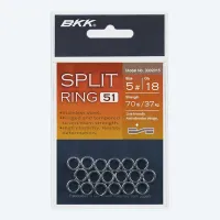 BKK Krúžok Split Ring-51 Veľkosť 7 45,3kg 14ks