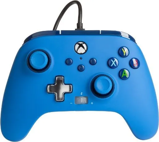 Gamepad PowerA Enhanced Wired Controller - Blue - Xbox, pre PC, Xbox Series X|S a Xbox One