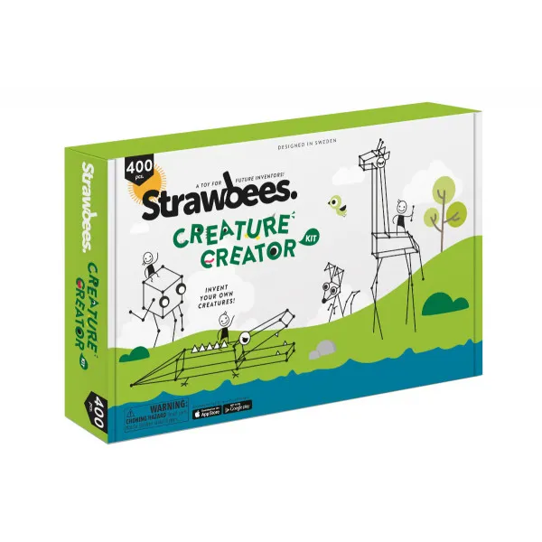 Strawbees Creature Creator Kit - sada Hravá stvorenia