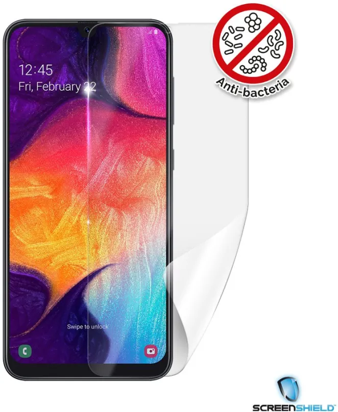 Ochranná fólia Screenshield Anti-Bacteria SAMSUNG Galaxy A50 na displej