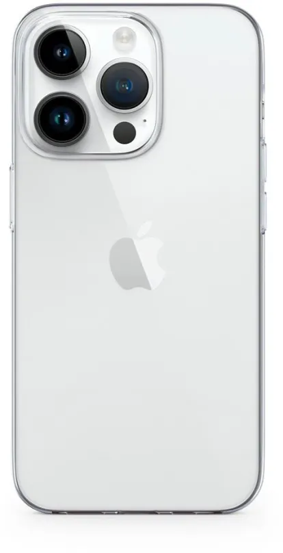 Kryt na mobil Epico Twiggy Gloss kryt pre iPhone 14 Plus - biely transparentný