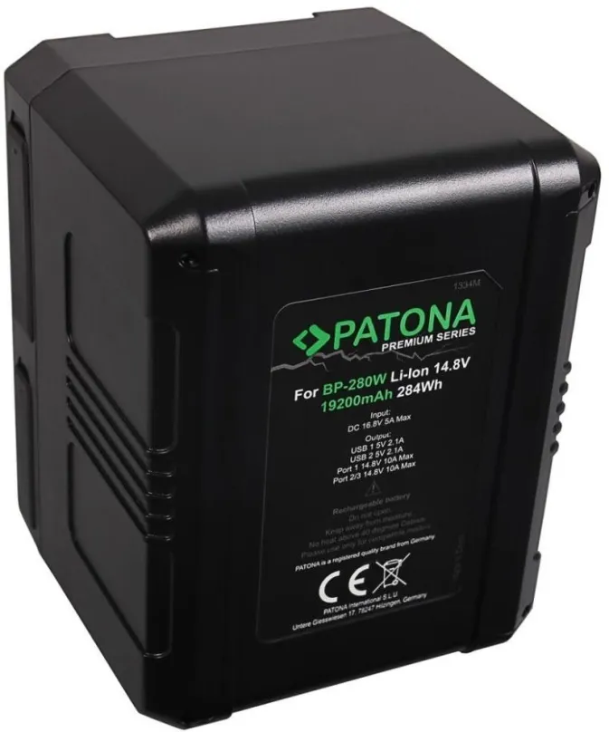 Batéria pre fotoaparát PATONA V-Mount kompatibilná so Sony BP-280W