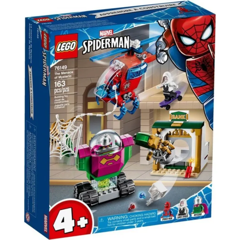LEGO stavebnica LEGO Super Heroes 76149 Mysteriova hrozba, pre deti, vhodné od 4 rokov, té