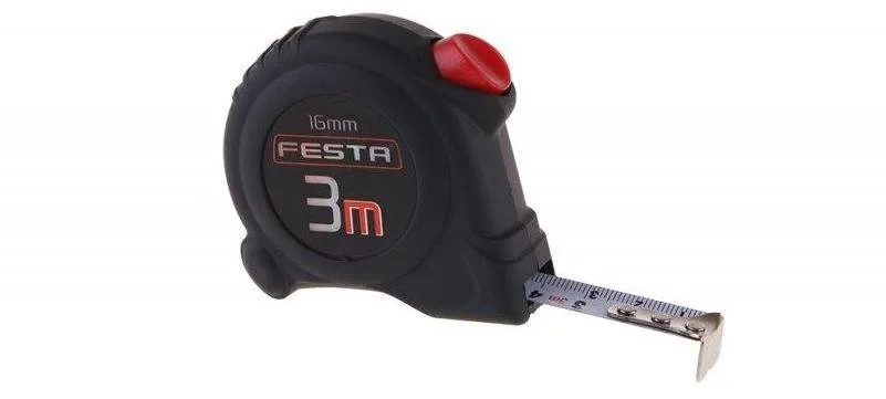 Zvinovací meter Meter zvinovací Autolock profi, 3 mx 16 mm, FESTA