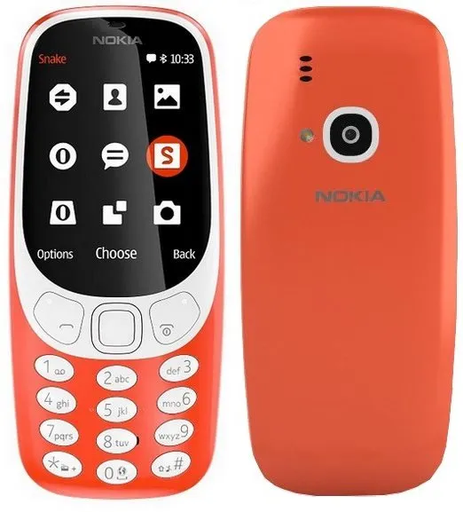 Mobilný telefón Nokia 3310 (2017) Red Dual SIM