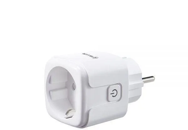 Chytrá zásuvka Tellur WiFi Smart AC Plug, meranie spotreby, 3680W, 16A, biela