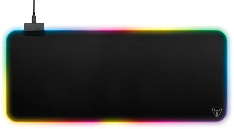 Herná podložka pod myš YENKEE YPM 3006 RGB WARP