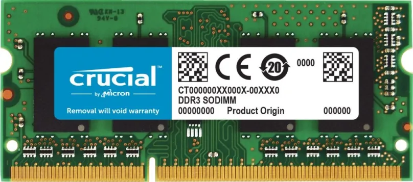 Operačná pamäť Crucial SO-DIMM 4GB DDR3L 1600MHz CL11