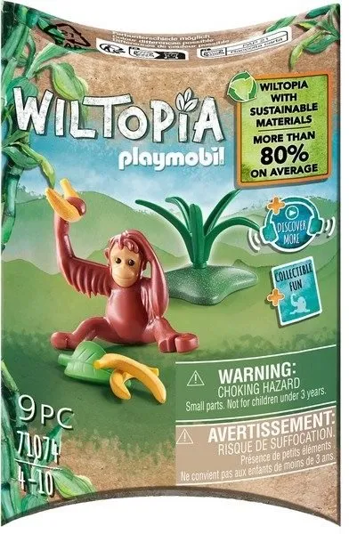 Figúrky Playmobil 71074 Mláďa orangutana