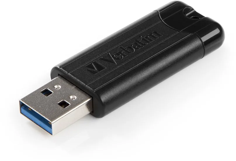 Flash disk VERBATIM Store 'n' Go PinStripe 64GB USB 3.0 čierna
