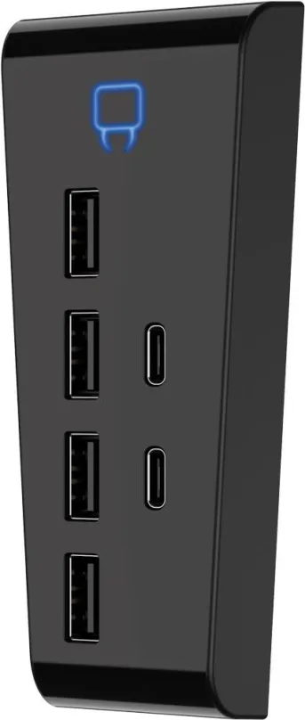 USB Hub VENOM VS5006 PS5 USB HUB, pripojenie pomocou USB 2.0, USB-A a USB-C male, USB-A a