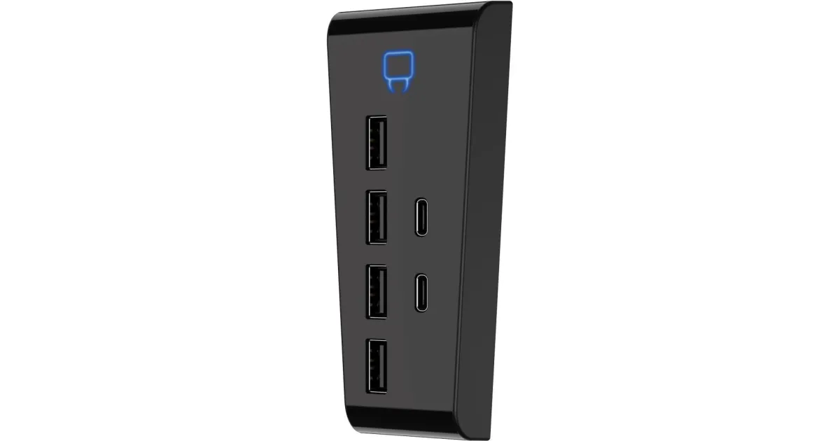 Venom VS5006 PS5 X 6 port USB HUB