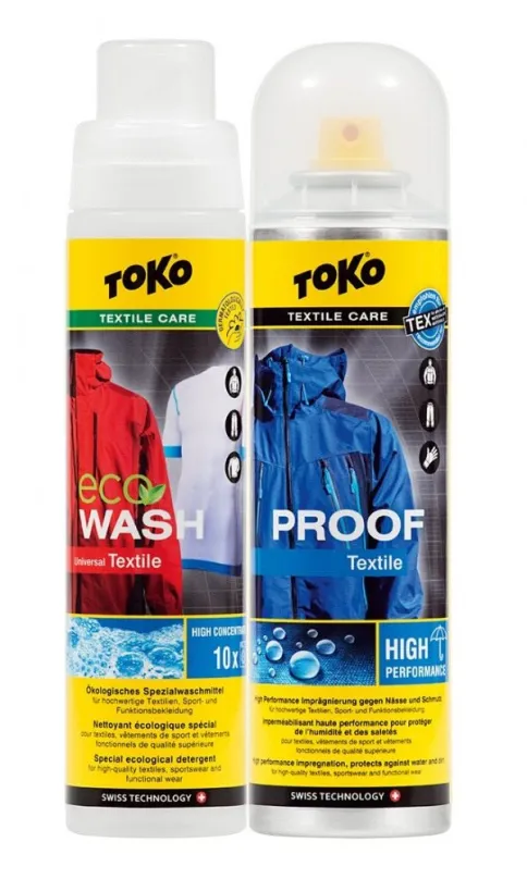 Impregnácia Toko Duo-Pack - Textile Proof & Eco Textile Wash