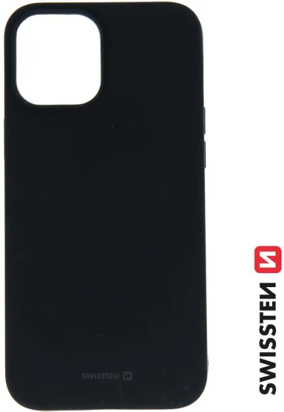 Kryt na mobil Swissten Soft Joy pre Apple iPhone 12 Pro Max čierna