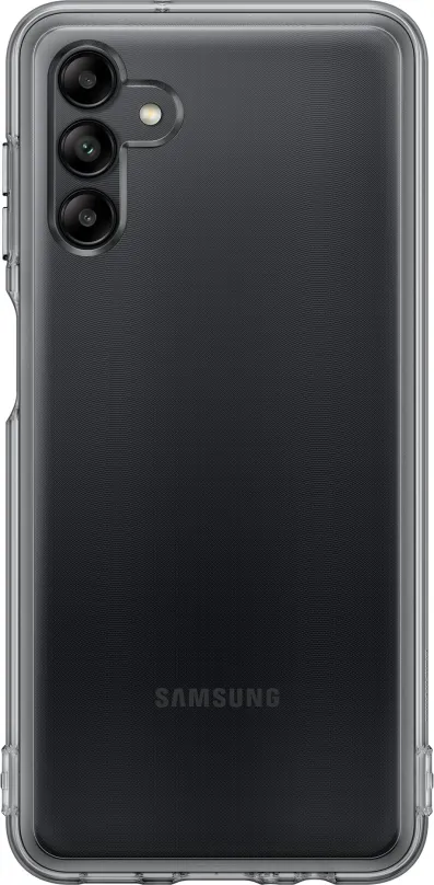 Kryt na mobil Samsung Galaxy A04s Polopriehľadný zadný kryt čierna