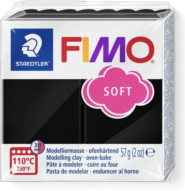 Modelovacia hmota FIMO soft 8020 56g čierna