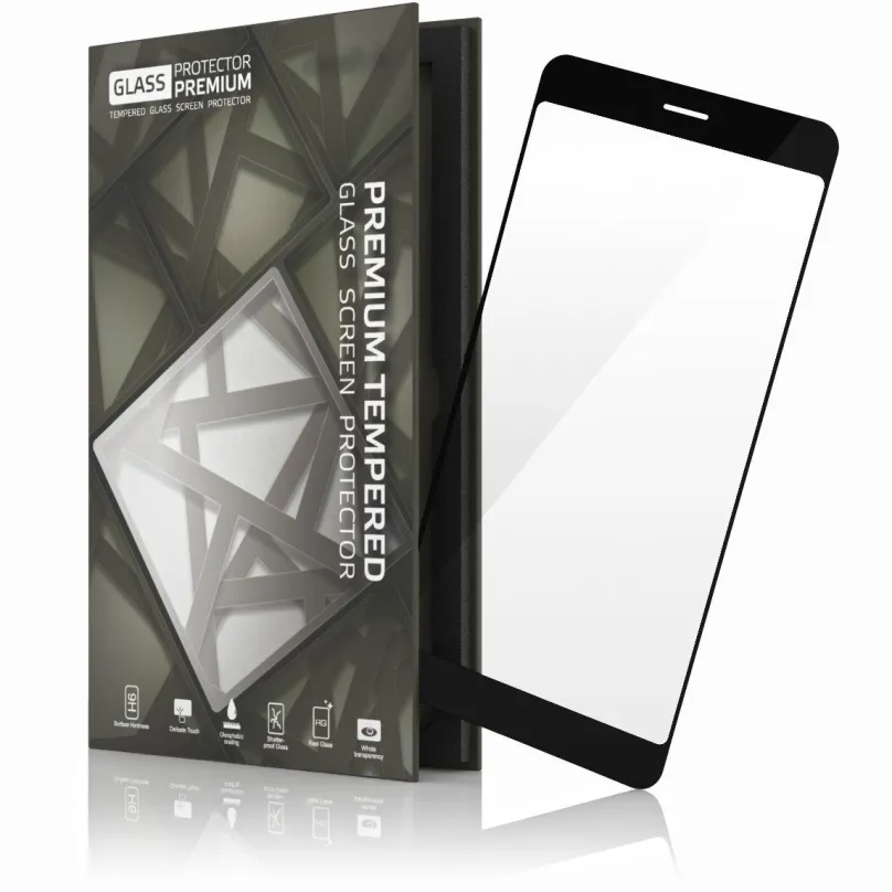 Ochranné sklo Tempered Glass Protector rámčekové pre Samsung Galaxy J7 (2017) Čierne