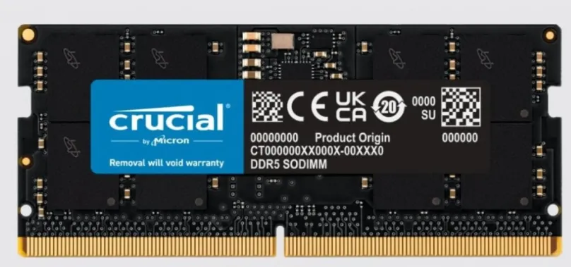 Operačná pamäť Crucial SO-DIMM 32GB DDR5 5200MHz CL42