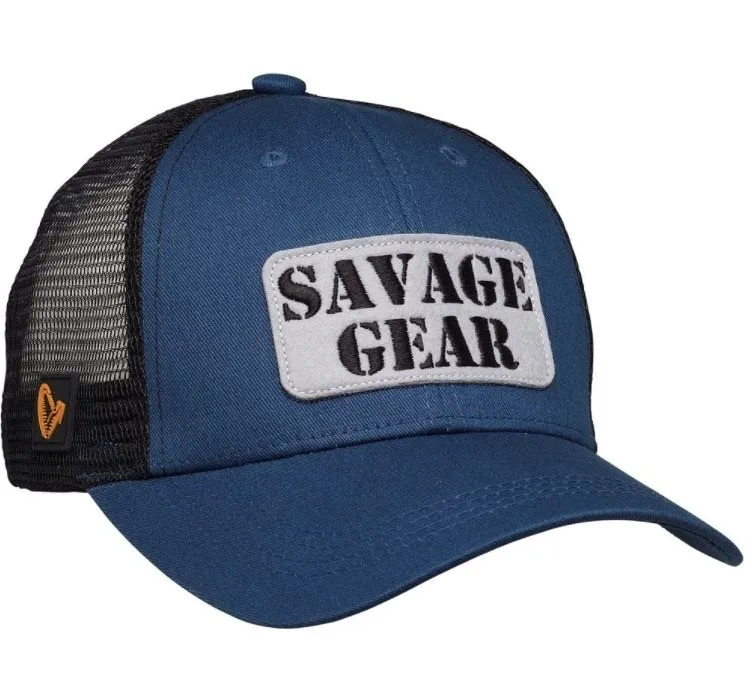 Savage Gear Šiltovka Logo Badge Cap Teal Blue