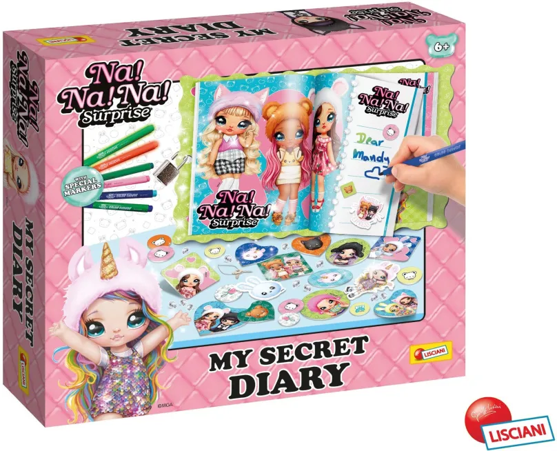 Kreatívna hračka Na!Na!Na! Surprise Tajný denníček