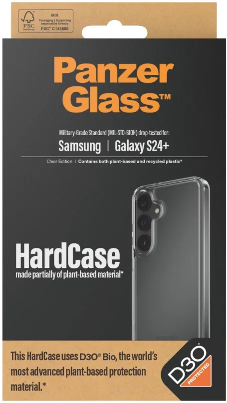Kryt na mobil PanzerGlass HardCase D30 Samsung Galaxy S24+, pre Samsung Galaxy S24+, mater