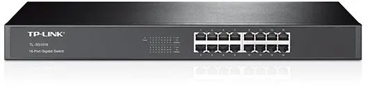 Switch TP-Link TL-SG1016, do racku, 16x RJ-45, prenosová rýchlosť LAN portov 1 Gbit, rozme