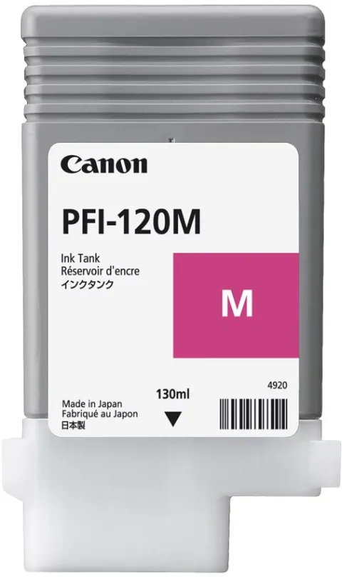 Cartridge Canon PFI-120M purpurová, pre tlačiarne Canon ImagePROGRAF TM-200, TM-205, TM-30