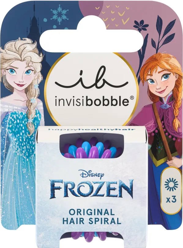 Gumičky do vlasov INVISIBOBBLE KIDS ORIGINAL Disney Frozen 3 ks