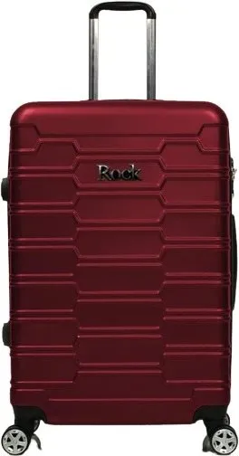 Cestovný kufor Rock TR-0231-L ABS - červená