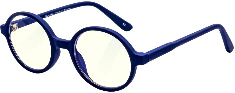 Okuliare na počítač GLASSA KIDS Blue Light Blocking GlassesPCG 10, dioptria +0,00 modrá