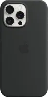 Kryt na mobil Apple iPhone 15 Pro Max Silikónový kryt s MagSafe čierny