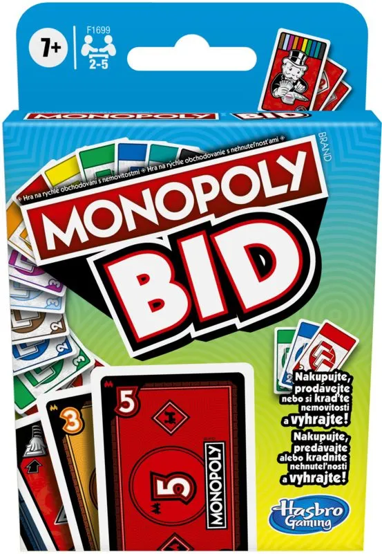 Kartová hra Kartová hra Monopoly Bid CZ/SK
