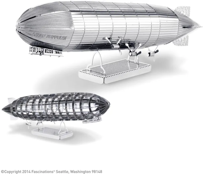 Kovový model Metal Earth Graf Zeppelin, vhodné od 14 rokov