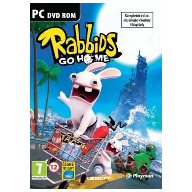Hra na PC Rayman: Raving Rabbids Go Home, krabicová verzia, <strong>české titulky a dabing