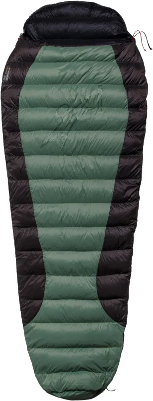 Spací vak Warmpeace Viking 300 - 180 cm R - green/grey/black