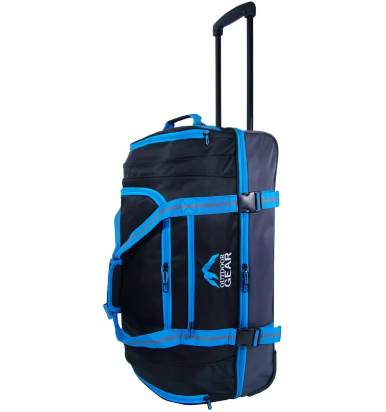 Cestovná taška na kolieskach GEAR T-805/26 "- čierna / modrá