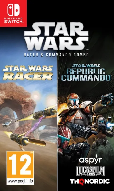 Hra na konzole Star Wars Racer a Commando Combo - Nintendo Switch