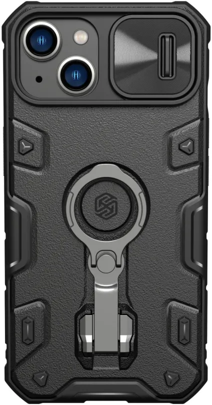 Kryt na mobil Nillkin CamShield Armor PRO Magnetic Zadný Kryt pre Apple iPhone 14 Plus Black