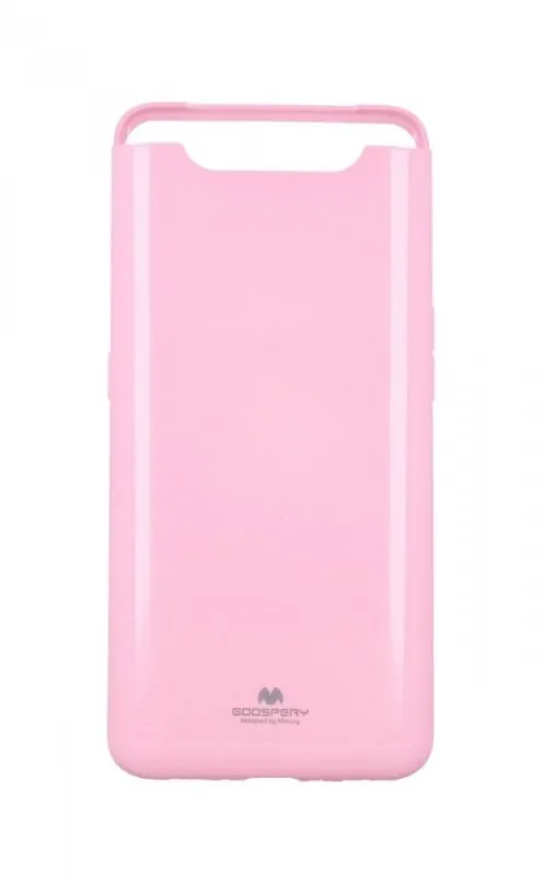 Kryt na mobil Mercury Samsung A80 silikón ružový 47302