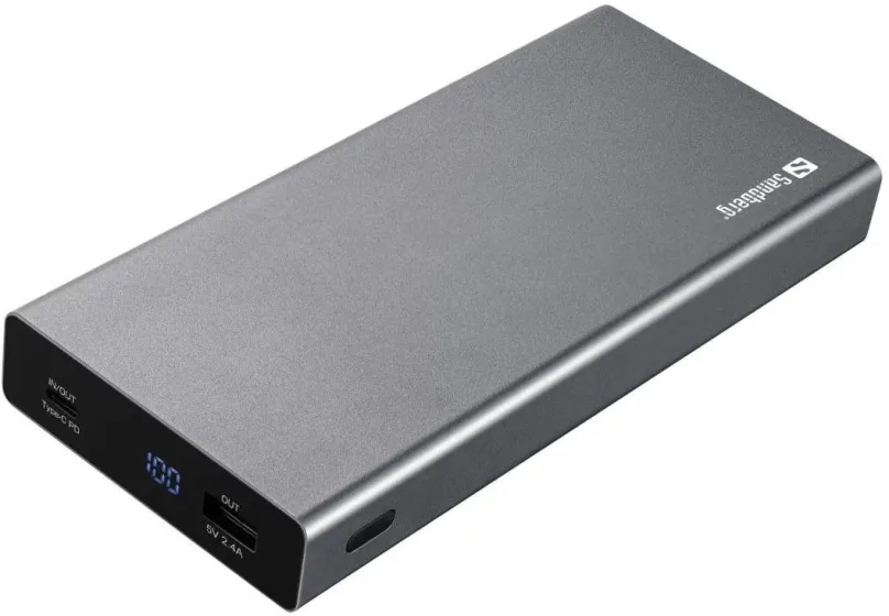 Powerbanka Sandberg Powerbank USB-C PD 100W, 20000 mAh, čierna
