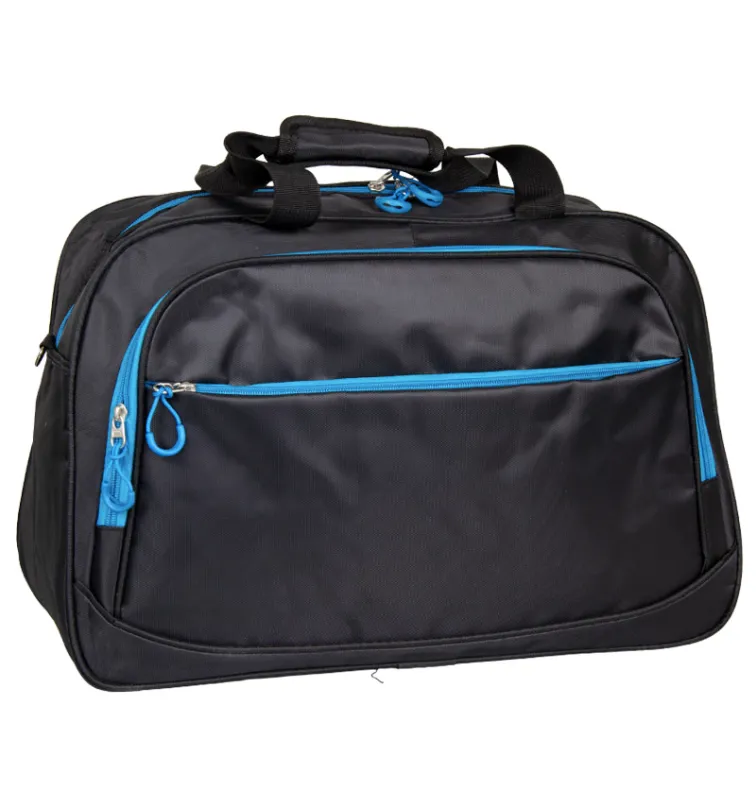 Cestovná taška REAbags LL35 - čierna / modrá