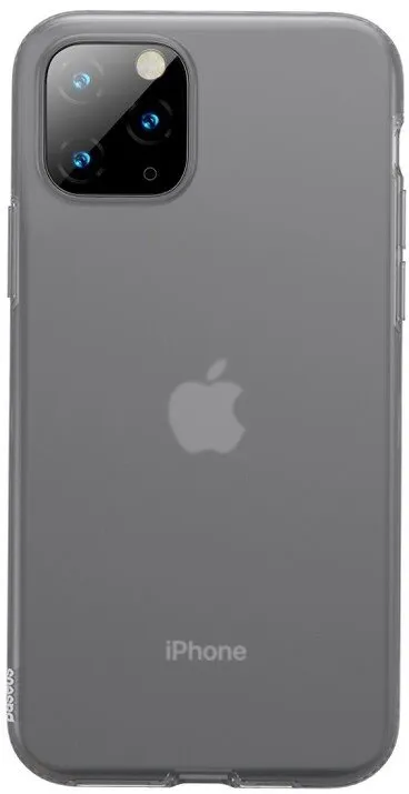 Kryt na mobil Baseus Jelly Liquid Silica Gel Protective Case pre iPhone 11 Pre Max Transparent Black
