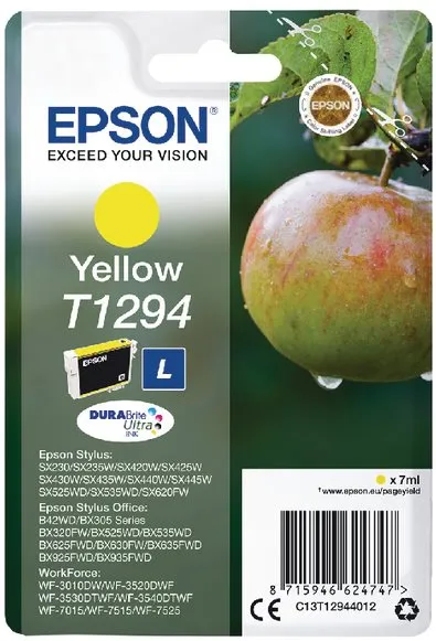 Cartridge Epson T1294 žltá