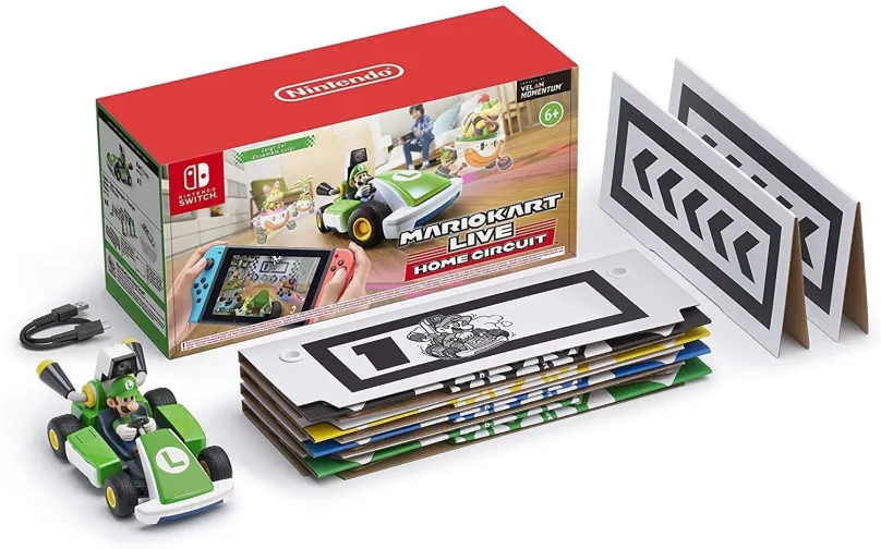 Hra na konzolu Mario Kart Live Home Circuit - Luigi - Nintendo Switch
