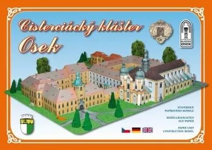 Vystrihovačky Cisterciánsky kláštor Osek: Stavebnica papierového modelu