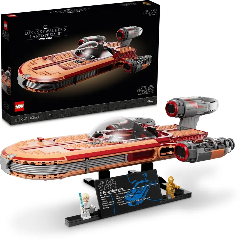 LEGO stavebnica LEGO® Star Wars™ 75341 Pozemný spíder Luka Skywalkera