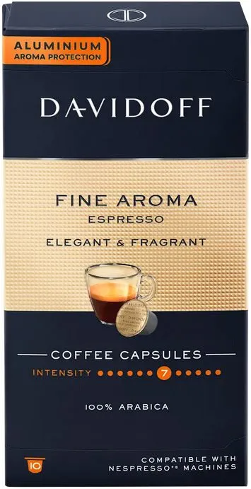 Kávové kapsule Davidoff Fine Aroma Espresso 55g
