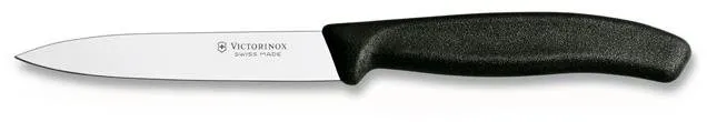 Kuchynský nôž Victorinox nôž na zeleninu 10 cm čierny